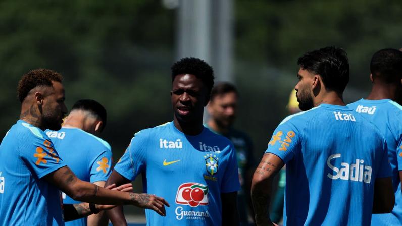 Seleção brasileira treina no Columbia Park, centro de treinamento do New York Red Bulls