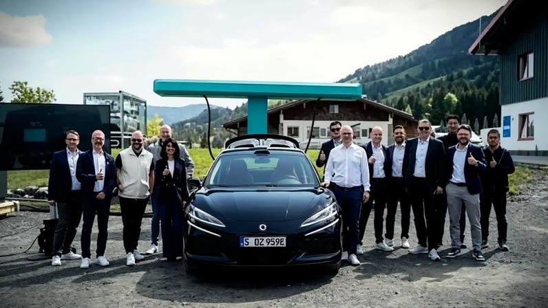 Carregadores rápidos da BYD na Europa
