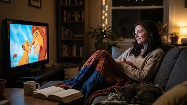 Assistir aos filmes da infância repetidamente é busca por zona segura neuronal