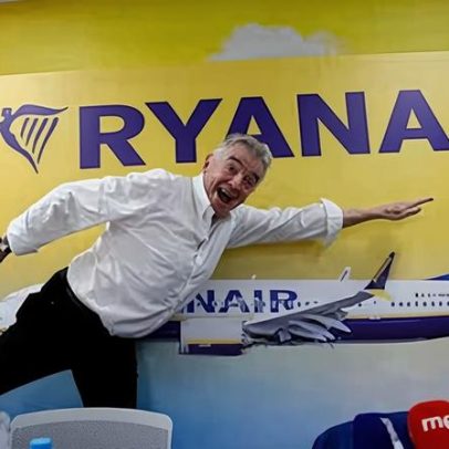 Ryanair mantém Michael O’Leary por mais seis anos com bônus milionário em ações