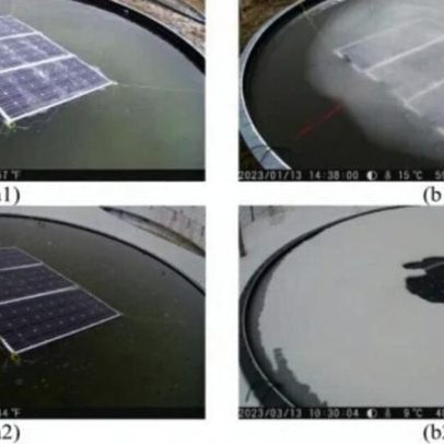 Cientistas canadenses testam instalação solar flutuante no gelo com sucesso
