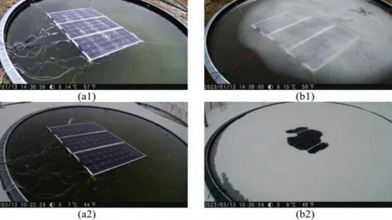 Cientistas canadenses testam instalação solar flutuante no gelo com sucesso