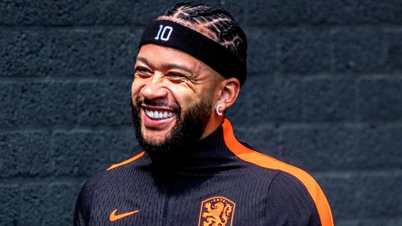 Memphis Depay disputará sua terceira Copa do Mundo com a Holanda