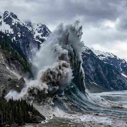 Tsunami colossal no Alasca atingiu altura equivalente a prédio de 150 andares