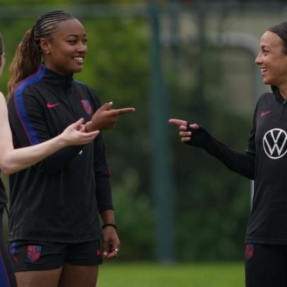 Estrelas da seleção feminina dos EUA elogiam Brasil antes de amistosos