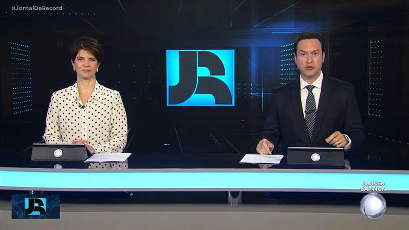 'Jornal da Record' alcança quase 9 pontos de pico em São Paulo
