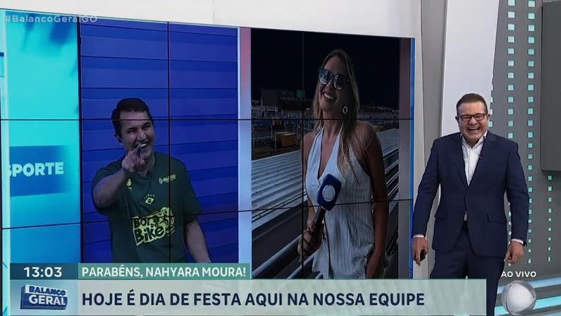 Dia de festa para Nhayara Moura