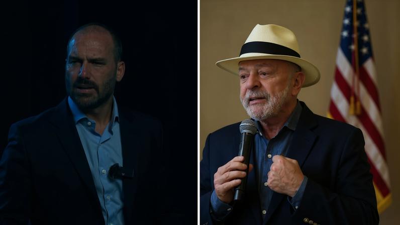 Aliados de Eduardo Bolsonaro dizem que movimento feito por ele foi igual ao adotado por Dilma e Lula