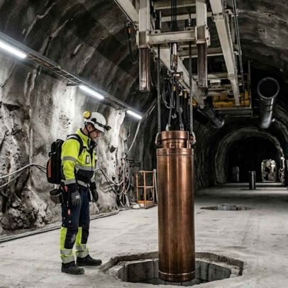 Primeiro cemitério de lixo nuclear do mundo está quase pronto