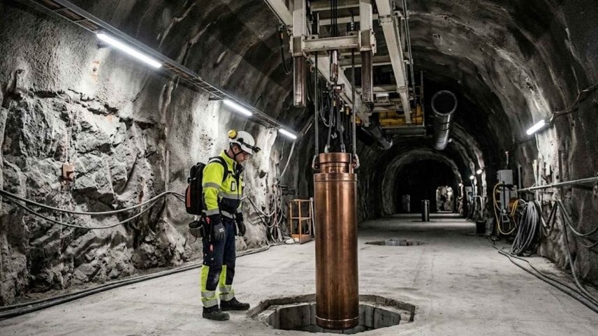Primeiro cemitério de lixo nuclear do mundo está quase pronto