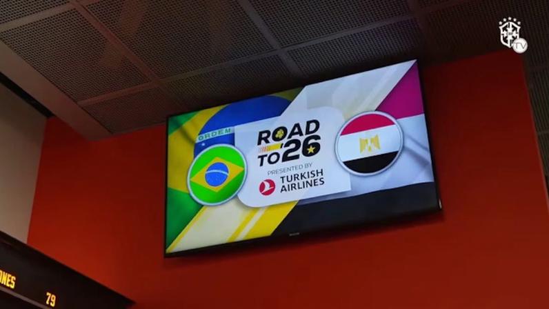 Confira os melhores momentos dos bastidores da vitória da Seleção Brasileira por 2 a 1 sobre o Egito, em Cleveland, antes da Copa do Mundo da FIFA.