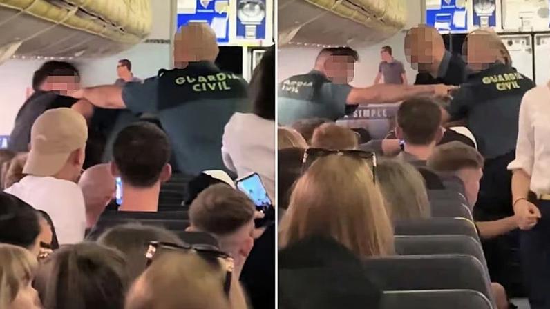 Agressão em voo da Ryanair