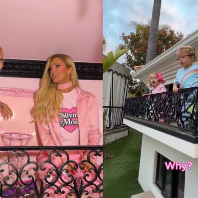 Paris Hilton viraliza ao mostrar mansão para pets de dois andares