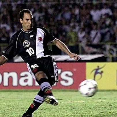 Pré-candidato Edmundo promete defender o Vasco em Brasília
