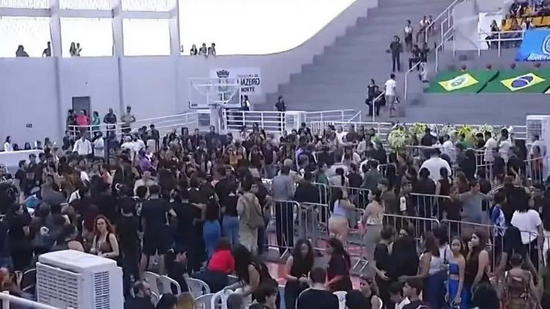 Velório de atletas de basquete em Juazeiro de Norte