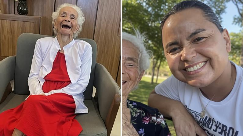 A idosa foi vítima de um AVC nesta quarta-feira (17)