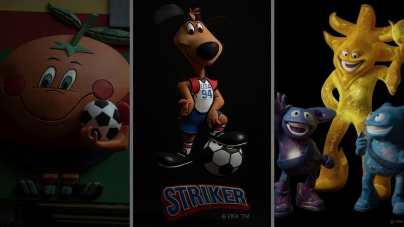 Mascotes copa do mundo