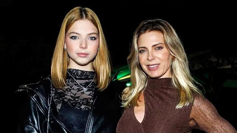 Sheila Mello com a filha Brenda Scherer