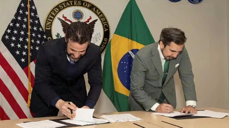 Renovação do Memorando de Entendimento (MoU), assinado pelo cônsul-geral dos EUA em São Paulo