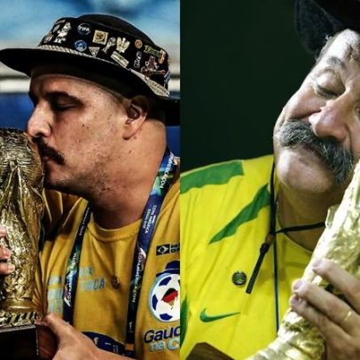 Filho de Gaúcho da Copa revela rotina de jogo: acordar e deixar o bigode na régua