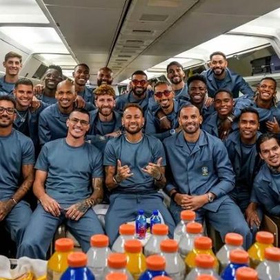 Uniforme da seleção vira meme com Julius, pai do Chris