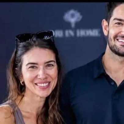 Alexandre Pato surge com filho de 2 anos em festa junina