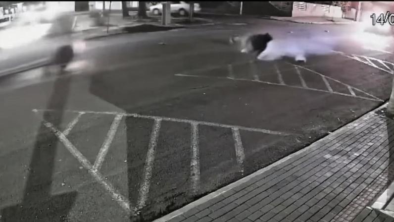 Para fugir da polícia, suspeito pula de carro em movimento