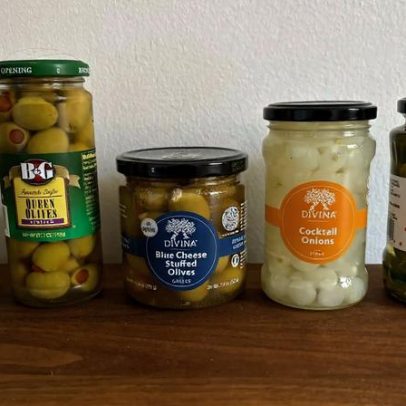 Teste de 6 guarnições de martini aponta vencedor claro