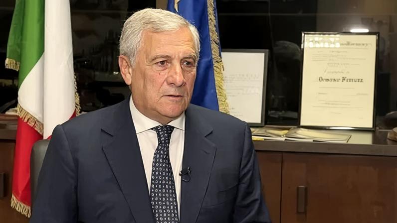 Vice-premiê e ministro dos Assuntos Exteriores e Comércio Internacional da Itália, Antonio Tajani, em entrevista à CNN.