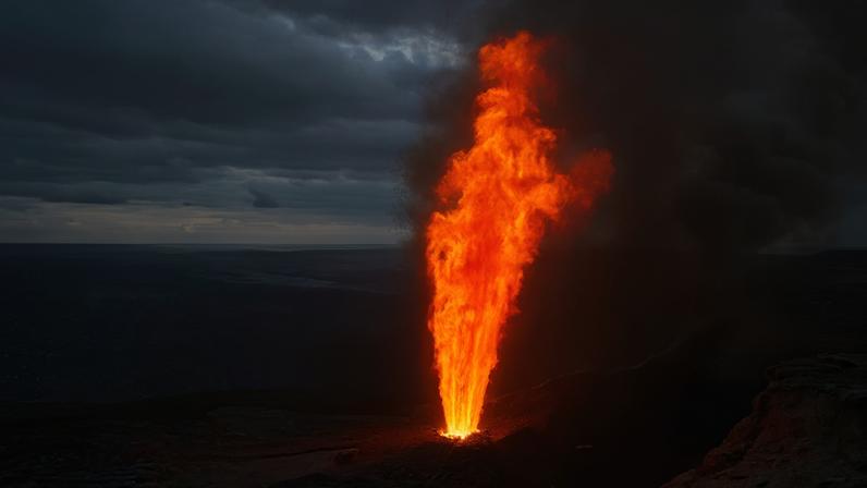 Um dos vulcões mais ativos do mundo, o Kilauea, entra em erupção no Havaí. 25/05/2025