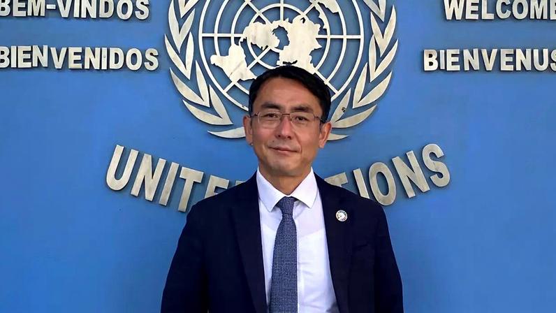 O relator especial sobre formas contemporâneas de escravidão da ONU, Tomoya Obokata, no Palácio do Itamaraty, no Rio de Janeiro. 29/08/2025