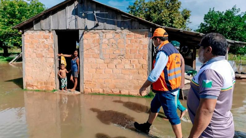 Roraima decreta emergência em 5 municípios por temporais