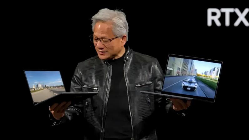 Jensen Huang durante a abertura da Computex 2026, em Taipei, onde apresentou a visão da Nvidia para a próxima geração da computação