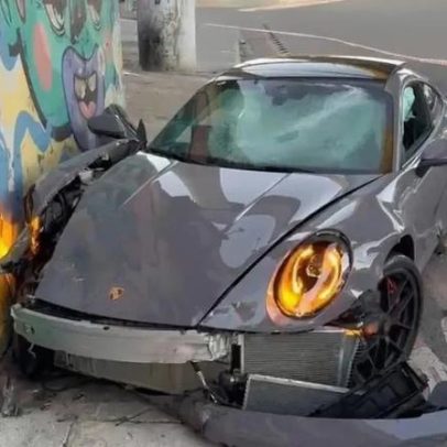 Influenciador com Porsche em alta velocidade atinge carros e motos em SP