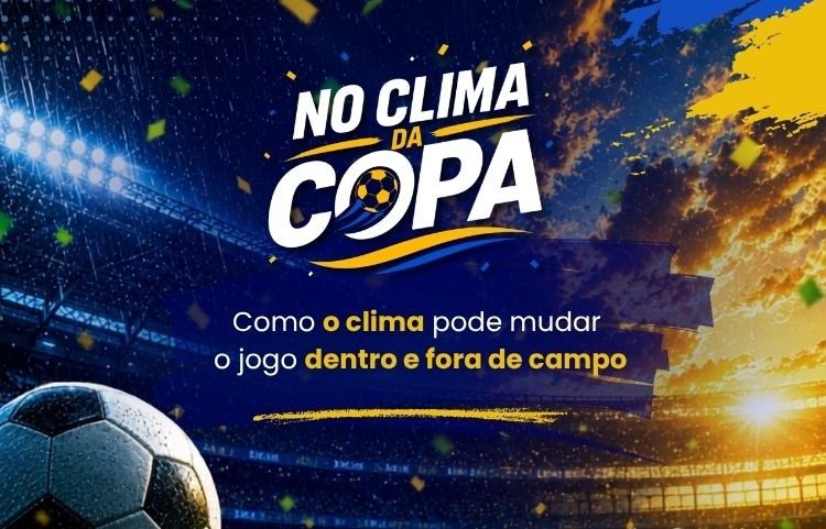 Entenda como calor, chuva, umidade, vento e altitude podem influenciar os jogos da Copa do Mundo de 2026 nos EUA, México e Canadá.
