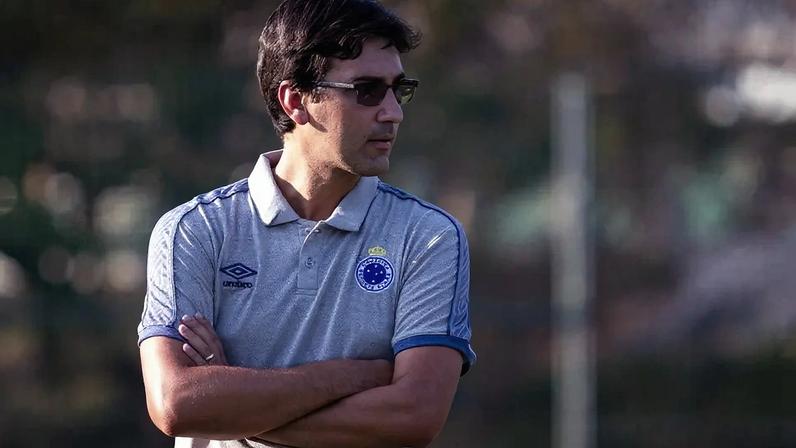 Ricardo Resende no Cruzeiro (Foto: Gustavo Aleixo/Cruzeiro)
