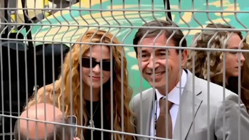 Shakira e Marcelo Benedetto (DSPORTS/Reprodução)