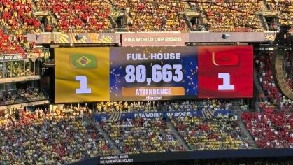 Público de Brasil x Marrocos