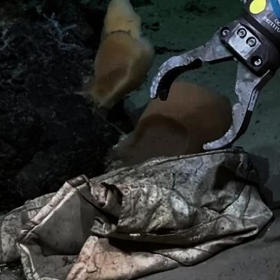 Jaqueta é encontrada a 3 mil metros de profundidade