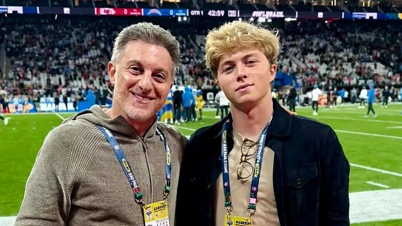 Benício e Luciano Huck (Instagram/Divulgação)