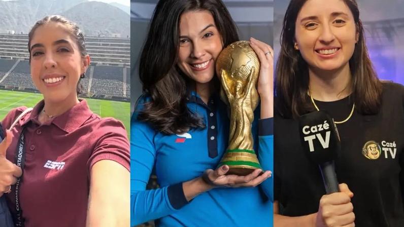 Mariana Pereira, Renata Silveira e Amanda Viana (Redes Sociais/Reprodução)