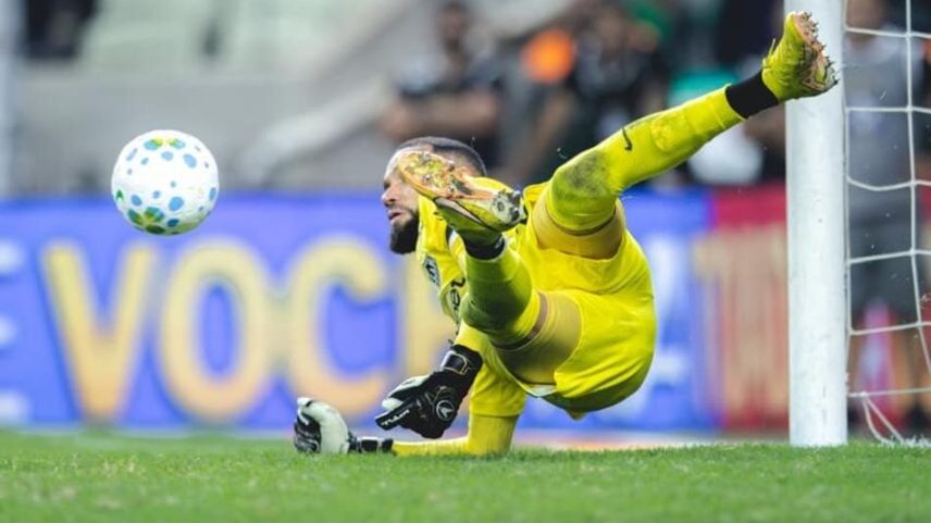 Everson contra o Ceara (Foto: Pedro Souza/Cruzeiro)