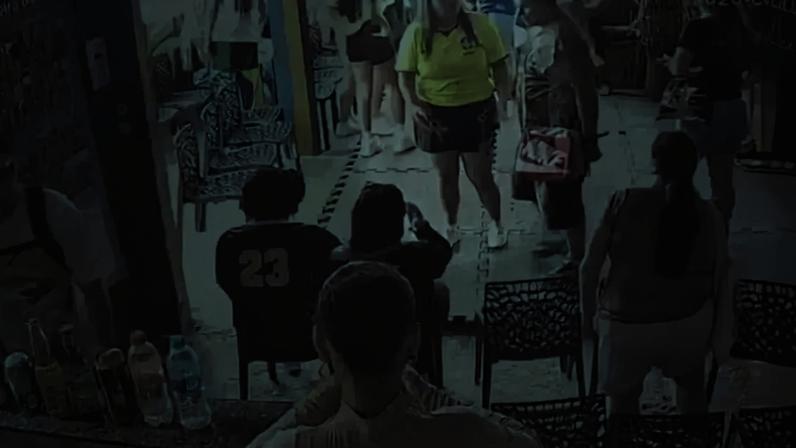 Turista colombiana indiciada por injúria racial (Reprodução/TV Globo)