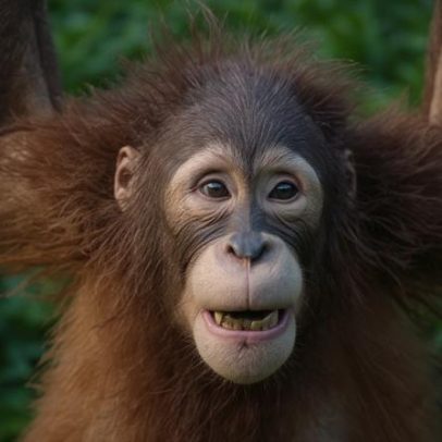 Estudos com macacos sugerem que fala humana pode ter evoluído da risada