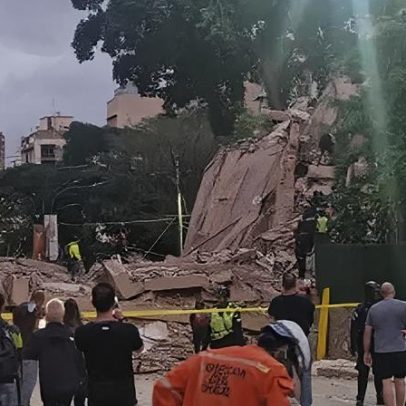 Brasileiro escapa de terremotos para acompanhar jogo da seleção