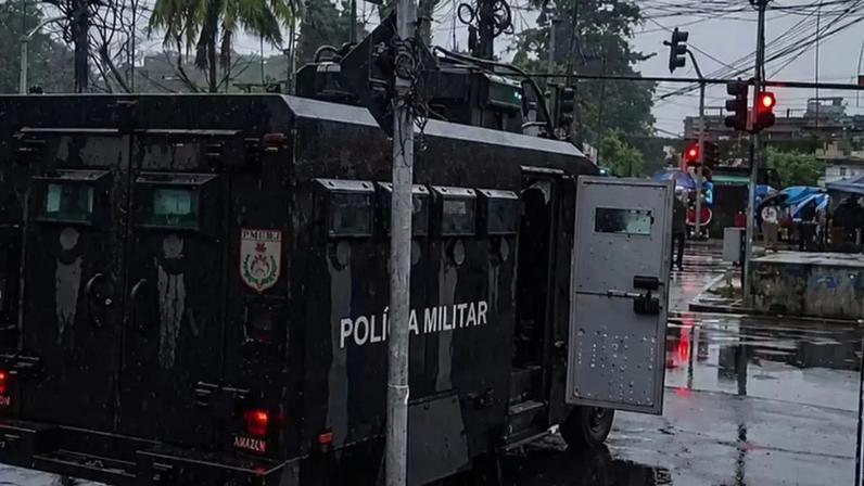 Cerco da Polícia Militar na região da comunidade do Rio das Pedras