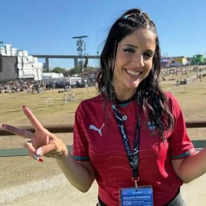 Roberta Medina comenta Belo, cavalinho e Rod Stewart no Rock in Rio Lisboa