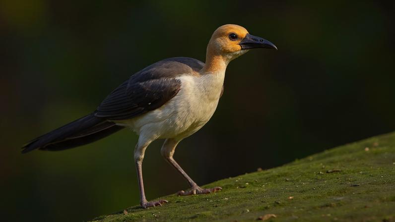 Alguns segundos com uma das aves mais raras da África Ocidental