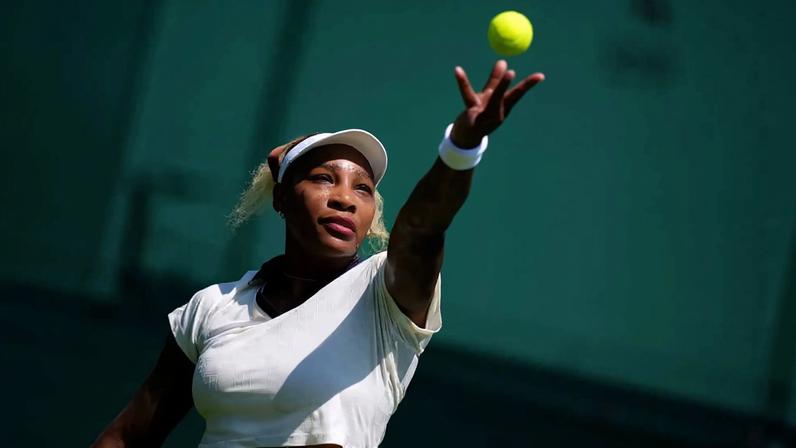 Serena Williams' first singles match in nearly four years will take place at Wimbledon.