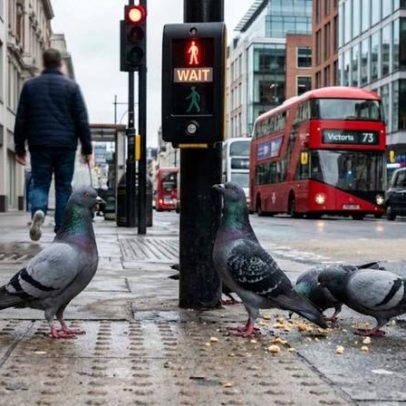 Pombos urbanos mostram maior inteligência do que se pensava